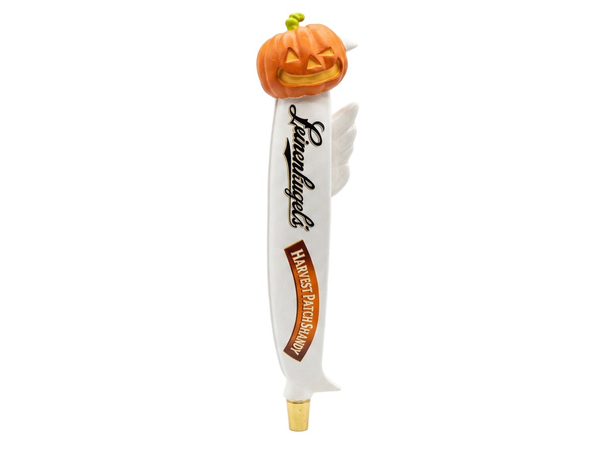 Leinenkugel's Harvest Patch Shandy Pumpkin Canoe Tap Handle
