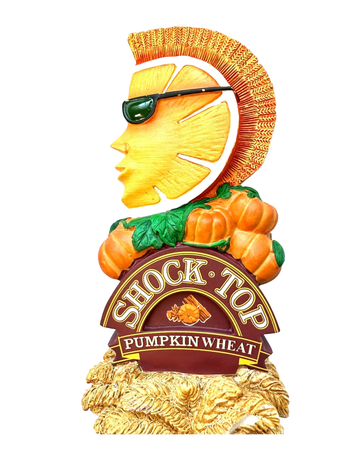 Shock Top Pumpkin Wheat Tap Handle