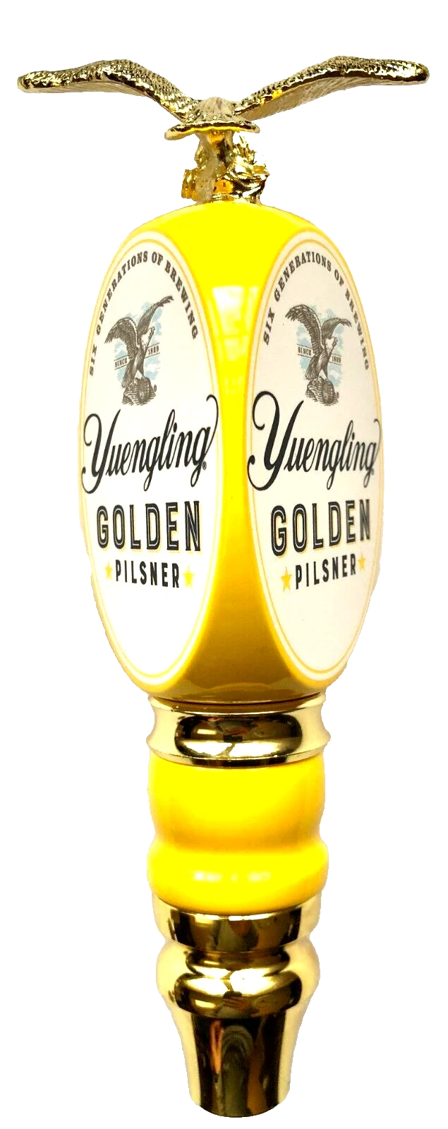 Tap handle Yuengling Golden Pilsner, aigle doré — miniature 5