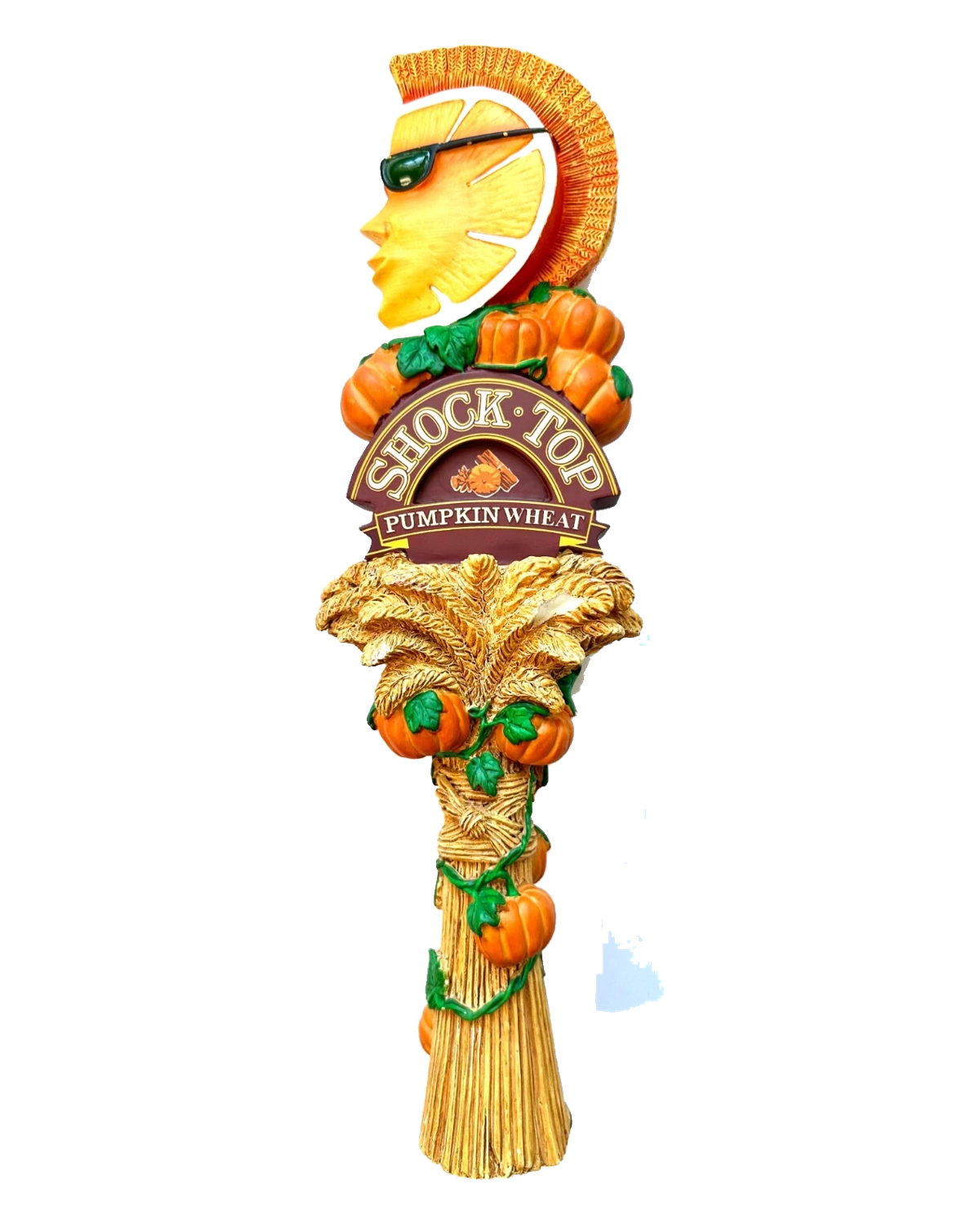 Shock Top Pumpkin Wheat Tap Handle