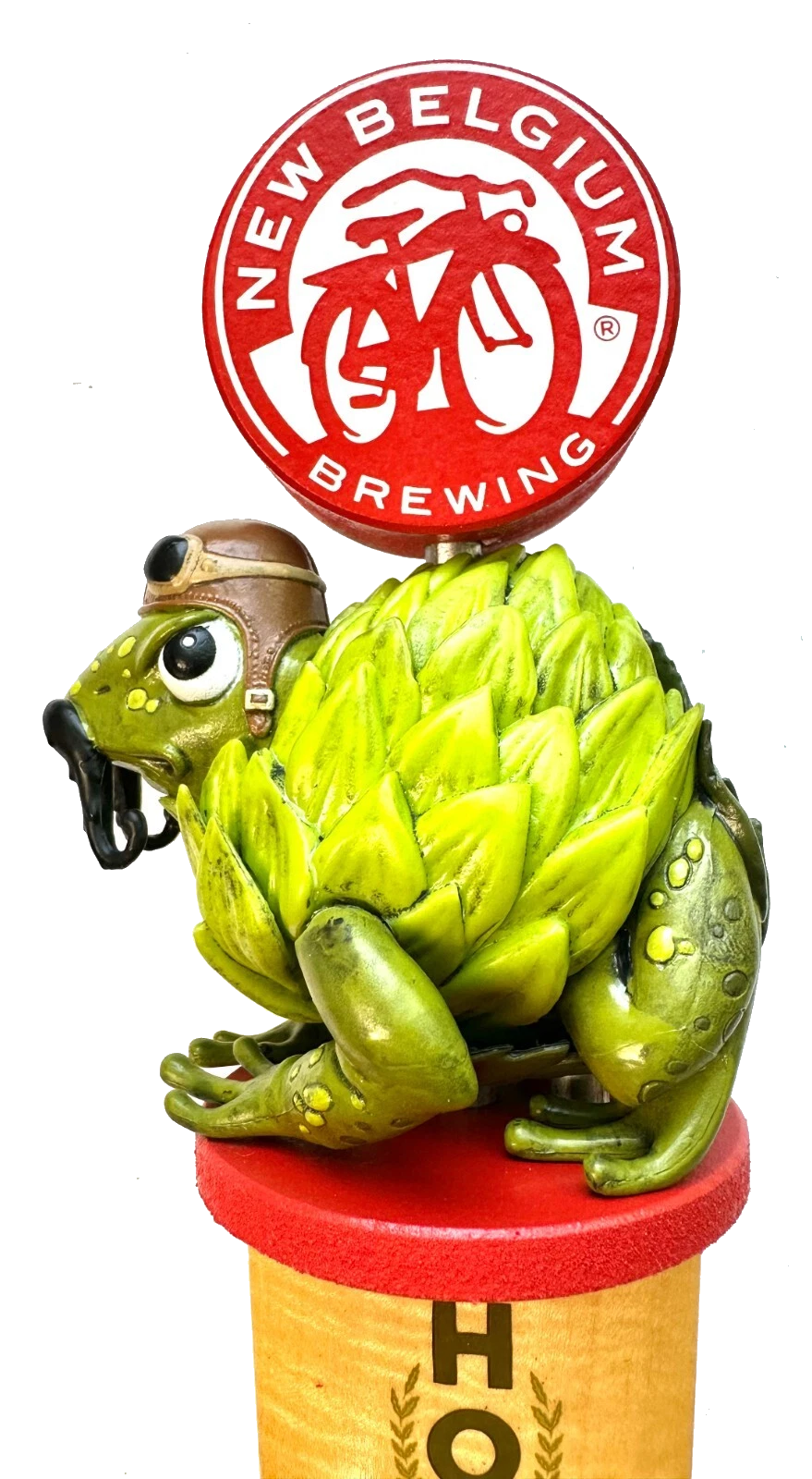 Tap handle New Belgium Hop Kitchen, grenouille — miniature 5