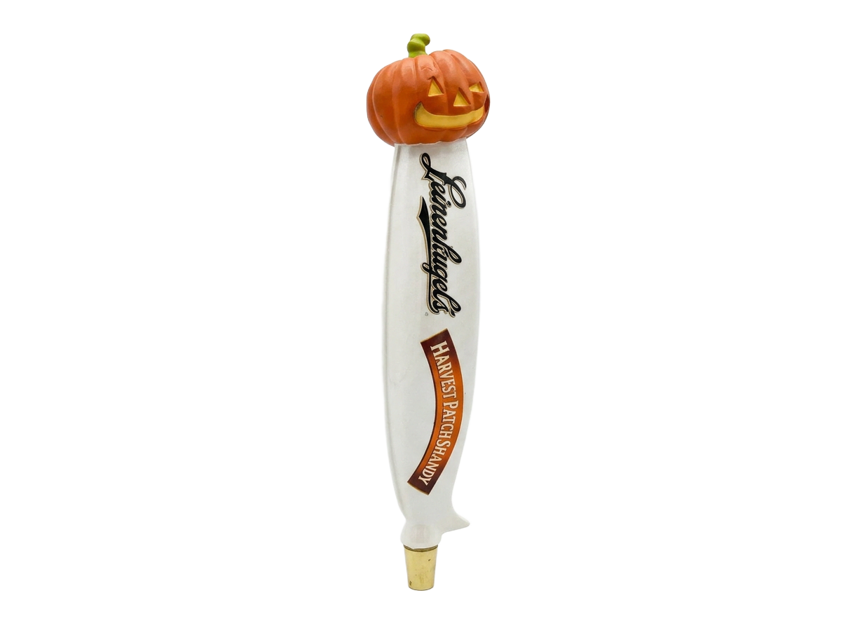 Tap handle Leinenkugel's Harvest Patch Shandy, canoë et citrouille — miniature 3